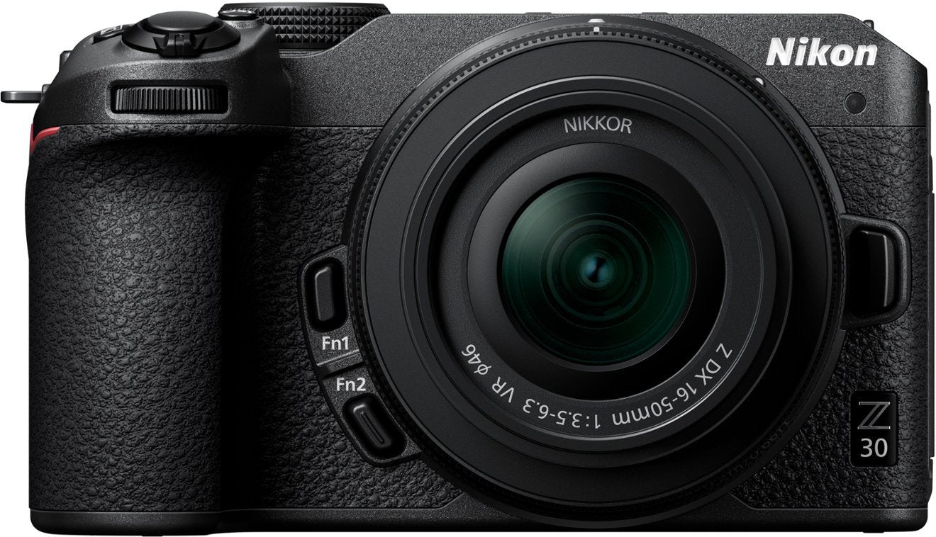 Nikon - Z 30 4K Mirrorless Camera with NIKKOR Z DX 16-50mm f/3.5-6.3 VR Lens - Black